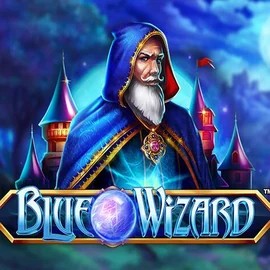 Blue Wizard logo by Quickspin shokki casino