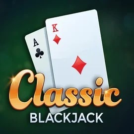 Classic Blackjack slot logo by Red Tiger Gaming at shokki casinoClassic Blackjack